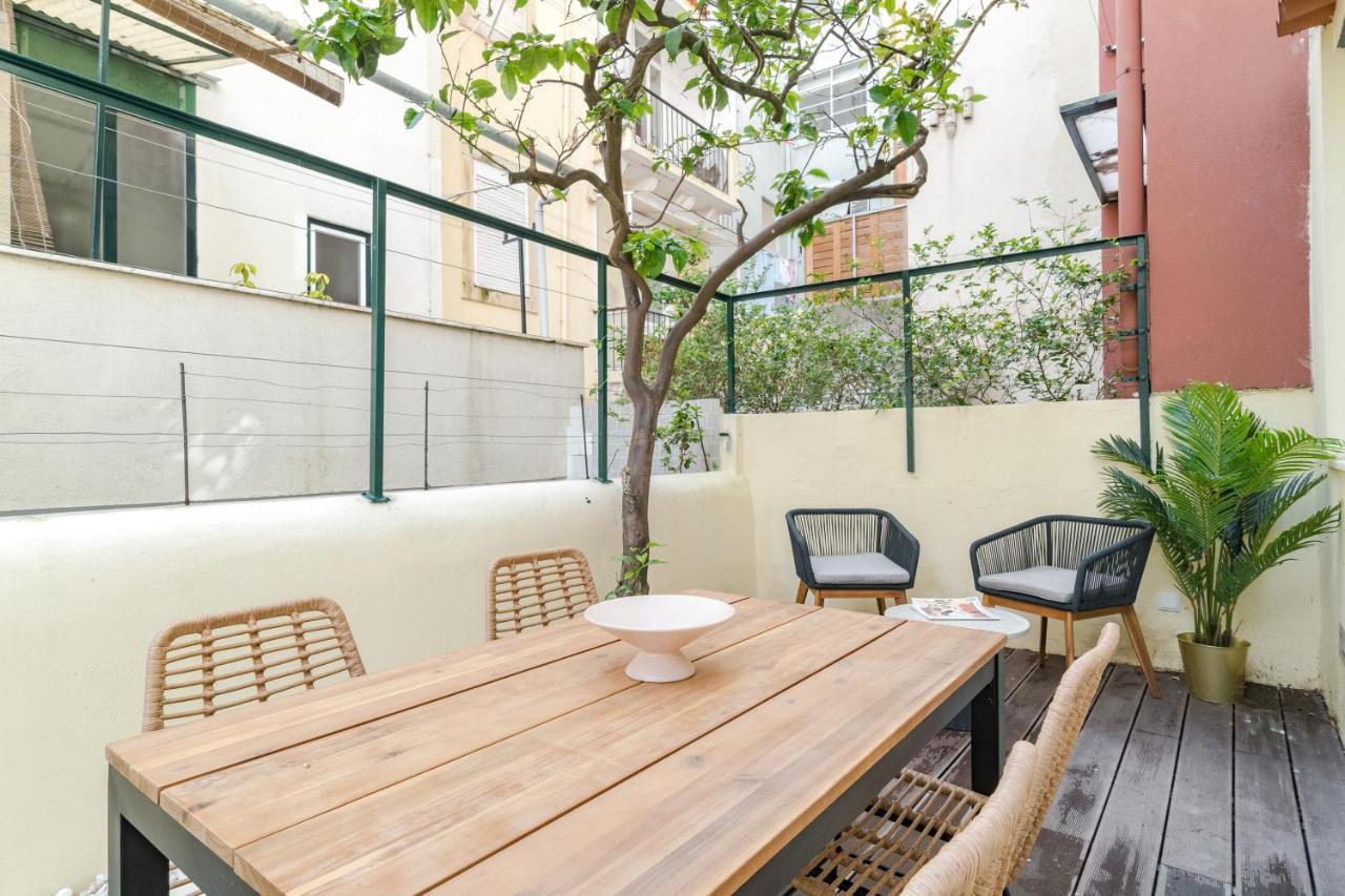 Casa Boma Lisboa - Modern And Stylish Apartment With Private Terrace - Lapa IV 외부 사진